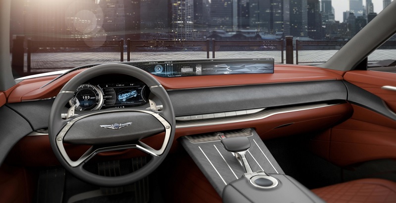 genesis gv80 салон