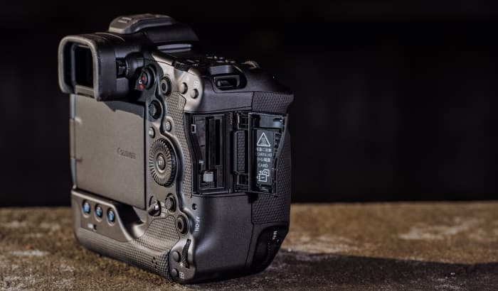 canon r3 левая сторона