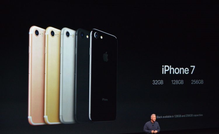 iphone 7 цвета