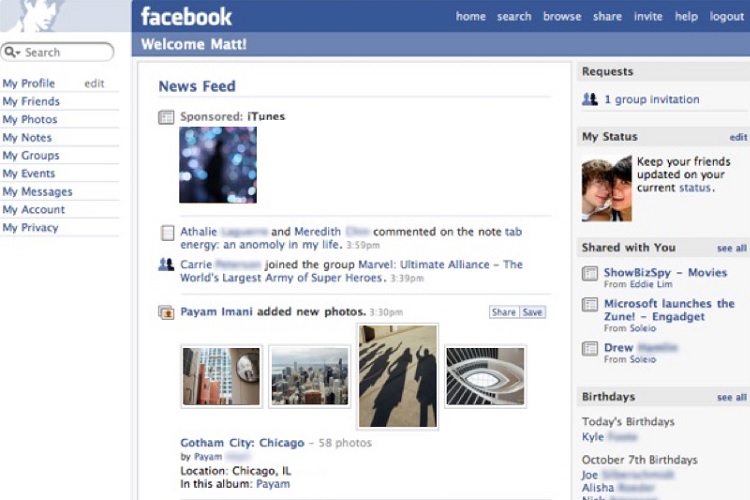 Facebook News Feed