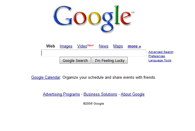 google старая версия