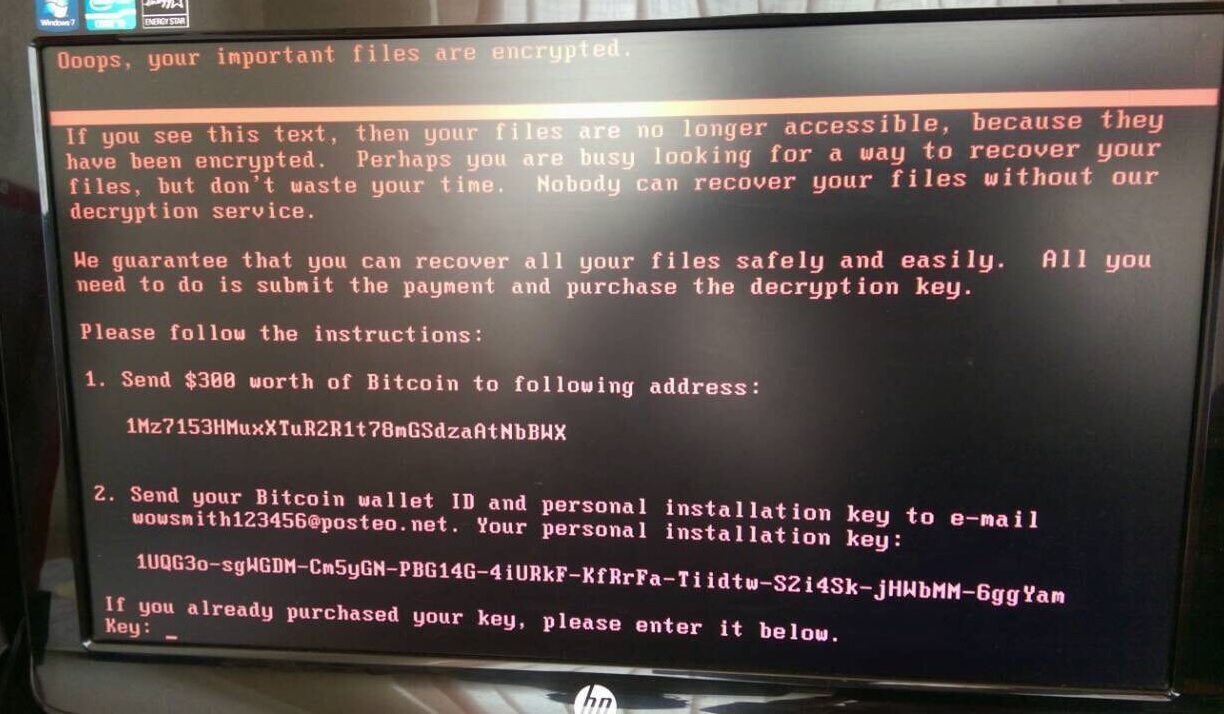 вирус Petya 